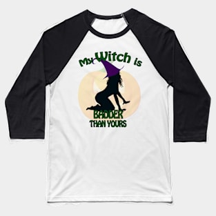 Sexy Halloween witch costume tshirt for men, women & couples Baseball T-Shirt